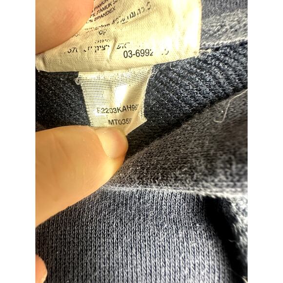 New Balance Logo Hoodie Navy/White Size Medium - Picture 6 of 10